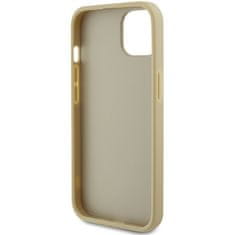 Guess hard kryt na iPhone 15 6.1" Gold Perforated 4G Glitter