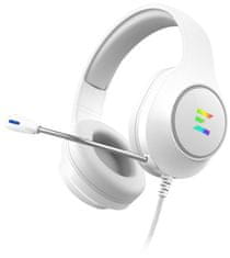 Zalman headset ZM-HPS310 RGB / herní / náhlavní / drátový / 7.1 / USB / bílý