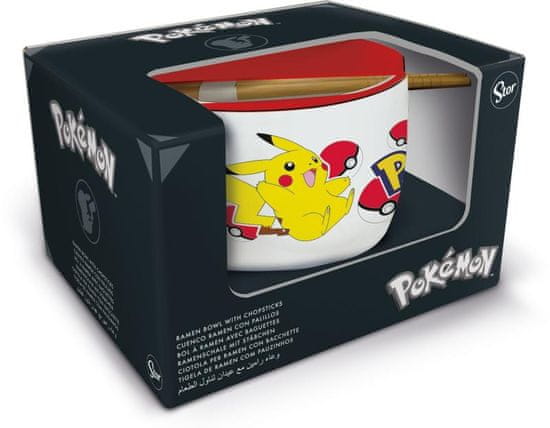 Pokémon Dárkový set - ramen miska a hůlky