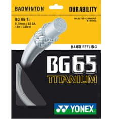 Yonex Yonex BG 65 Ti badmintonový výplet 200 m