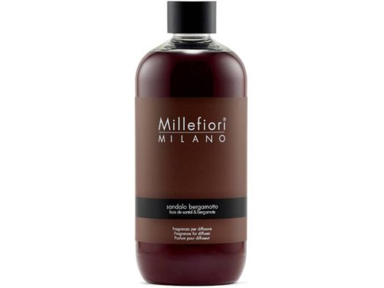 Millefiori Milano Náplň pro difuzér - Sandalo Bergamotto 500 ml