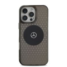 MERCEDES Zadní kryt PC-TPU Star Pattern MagSafe pro iPhone 16 Pro Max Black