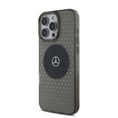 MERCEDES Zadní kryt PC-TPU Star Pattern MagSafe pro iPhone 16 Pro Max Black