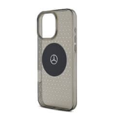 MERCEDES Zadní kryt PC-TPU Star Pattern MagSafe pro iPhone 16 Pro Max Black