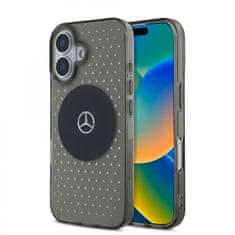 MERCEDES Zadní kryt PC-TPU Star Pattern MagSafe pro iPhone 16 Plus Black