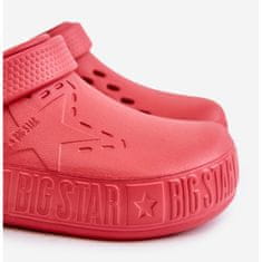 Big Star Pánské lehké žabky Flip Flops Red velikost 46