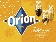 Orion Orion Vánoční kolekce krémové figurky vaječný likér 333g