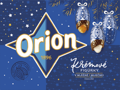 Orion Orion Vánoční kolekce krémové figurky mléčné 333g