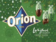 Orion Orion Vánoční kolekce lanýžové figurky mléčné 315g