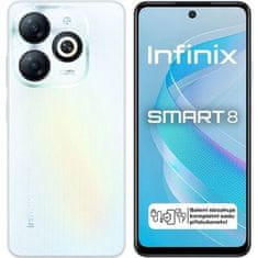 Infinix Mobilní telefon Smart 8 3GB +64GB White