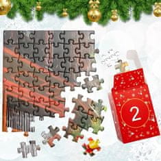 Sofistar Adventní kalendář puzzle (1008 ks)