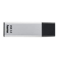 Hama FlashPen Classic, USB 3.0, 128 GB, 40 MB/s, stříbrný