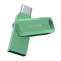 SanDisk Ultra Dual Drive Go USB Type- C, Absinthe zelená 400 MB/s 128 GB