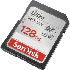 SanDisk Ultra 128 GB SDXC Memory Card 140 MB/s