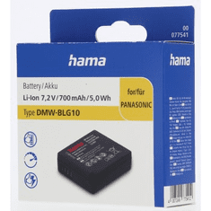 Hama fotoakumulátor typ Panasonic DMW-BLG10, Li-Ion 7,2 V/700 mAh