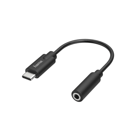 Hama audio adaptér USB-C na jack 3,5 mm, aktivní