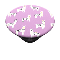 PopSockets PopTop Gen.2, Lotsa Llama, lamy na růžovém podkladu, výměnný vršek