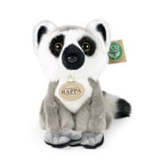 Plyšový lemur sedící 18 cm ECO-FRIENDLY