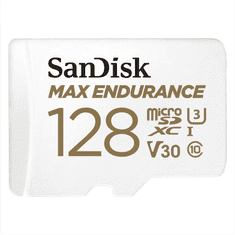 SanDisk MAX ENDURANCE microSDXC Card s adaptérem 128GB