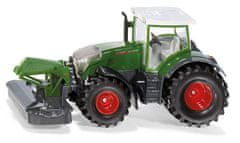 SIKU Farmer - traktor Fendt 942 Vario s předním sekacím nástavcem 1:50