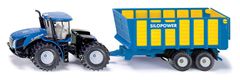 SIKU Farmer - Traktor New Holland s přívěsem Joskin, 1:50