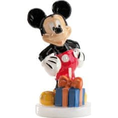 Dekora Svíčka - figurka na dort Mickey 8cm s dárkem -