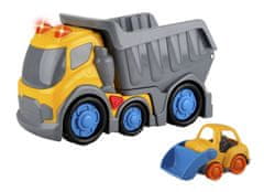 KIDDY Auto sklápěcí s efekty 31 cm buldozer 13,5 cm