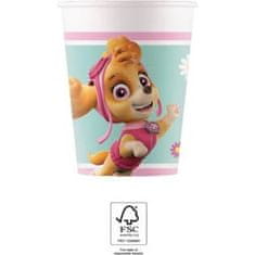 Procos Papírové kelímky 200ml Paw Patrol -