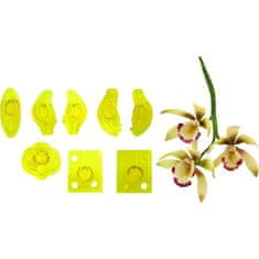 PME Vykrajovátka 8ks – malá orchidej Cymbidium -