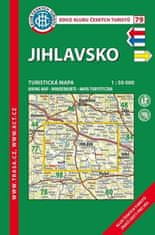 Klub českých turistů Jihlavsko /KČT 79 1:50T Turistická mapa