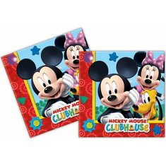 GoDan Ubrousky Mickey a Minnie 33x33cm 20ks -