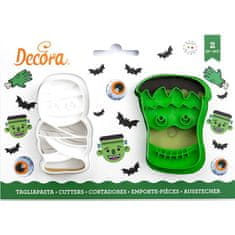 Decora Vykrajovátko mumie a frankenstein 8cm -