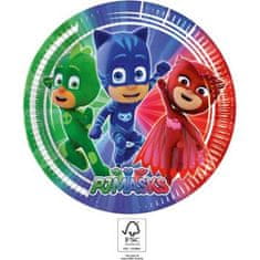 Procos Papírový talíř na párty 23cm PJ Masks -