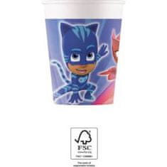 Procos Papírové kelímky 200ml PJ Masks -