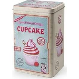 Ibili Designová dóza retro cupcake 13x10cm -