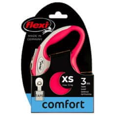 Flexi Vodítko New Comfort páska XS červené 3m