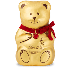 LINDT Zlatý Medvídek TEDDY Lindt, mléčná čokoláda 200g