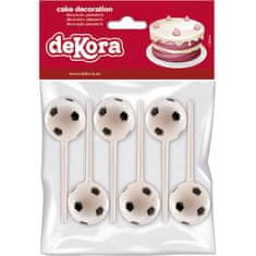 Dekora Zápich do dortu, nebo cupcakes - fotbalové míče -