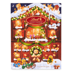 LINDT Adventní kalendář TEDDY, 170g