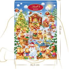 LINDT TEDDY Adventní kalendář Skrytá hra 265g