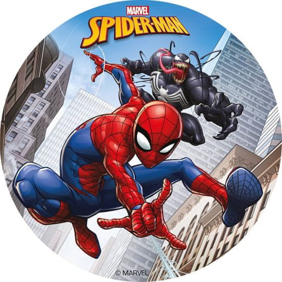 Dekora Fondánový papír Spiderman 15,5cm -