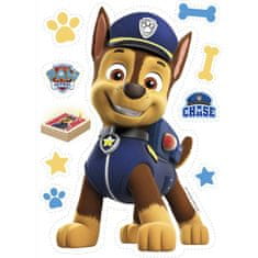 Dekora Jedlý papír Paw Patrol Chase k vystříhnutí 21x14,8cm -