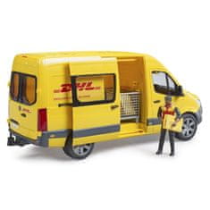 Bruder Komerční vozy - MB Sprinter DHL s řidičem