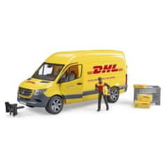 Bruder Komerční vozy - MB Sprinter DHL s řidičem