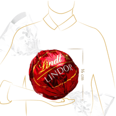 LINDT LINDOR Maxi pralinka Mléčná čokoláda 550g