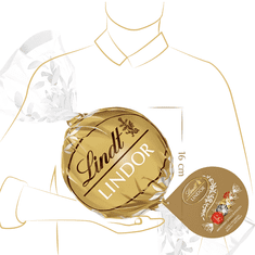 LINDT LINDOR Maxi pralinka Mix 550g