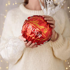 LINDT LINDOR Maxi pralinka Mléčná čokoláda 550g