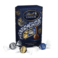 LINDT Mix pralinek LINDOR Tmavě modrý 337g