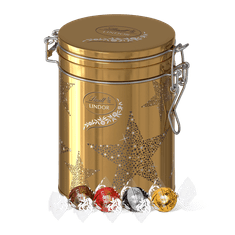 LINDT LINDOR pralinky Mix - plechová dóza 150g