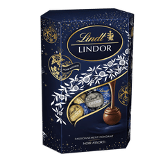 LINDT Mix pralinek LINDOR Tmavě modrý 337g